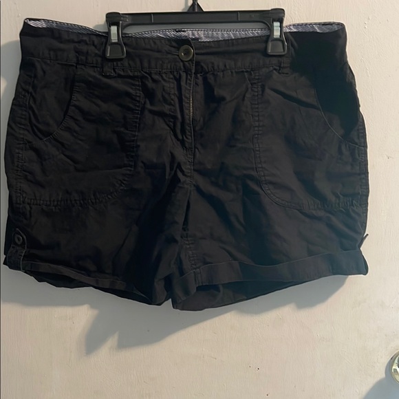 Tommy Hilfiger‎ Black Cargo Shorts Relaxed Fit - Picture 1 of 3